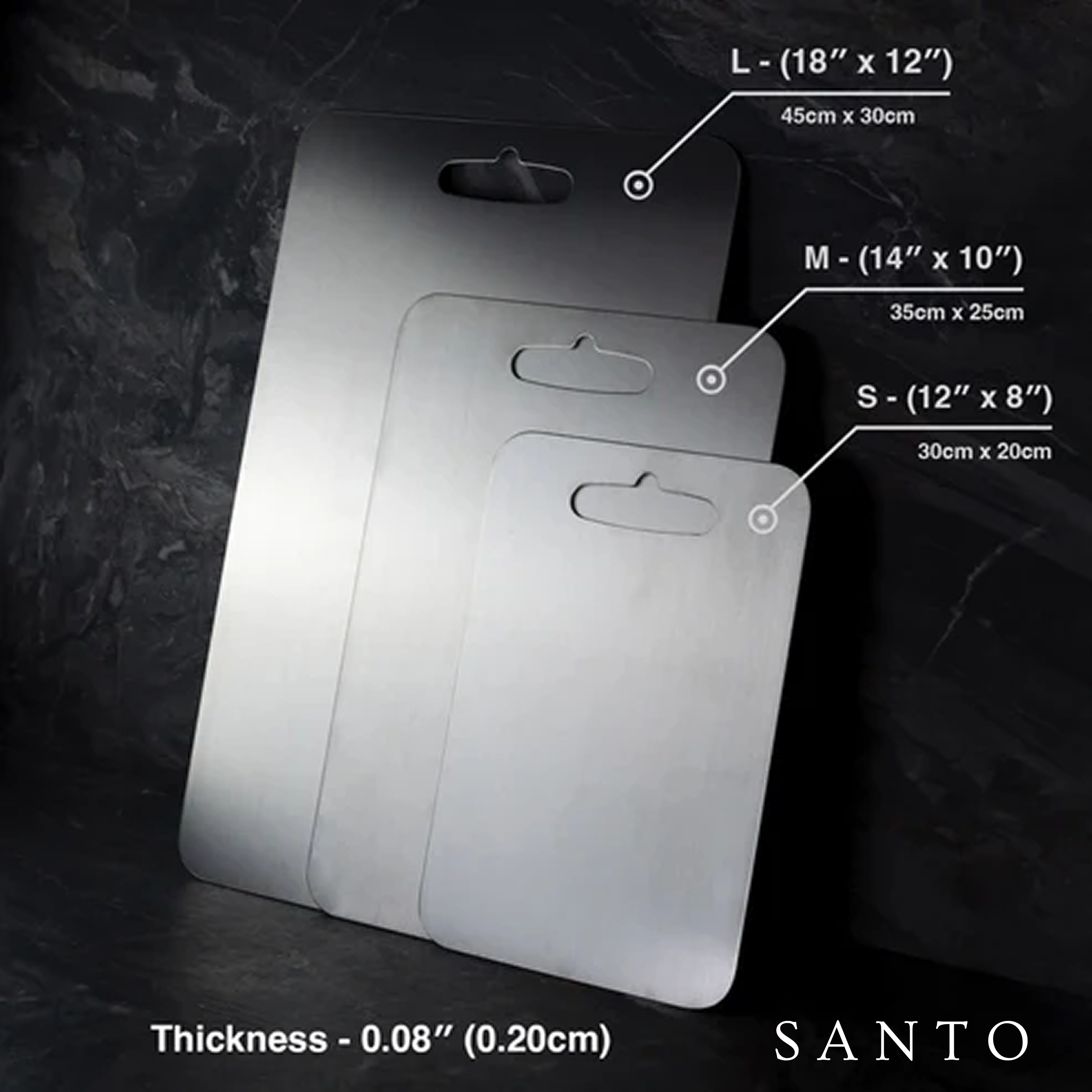 Santo Titanium Cutting Board