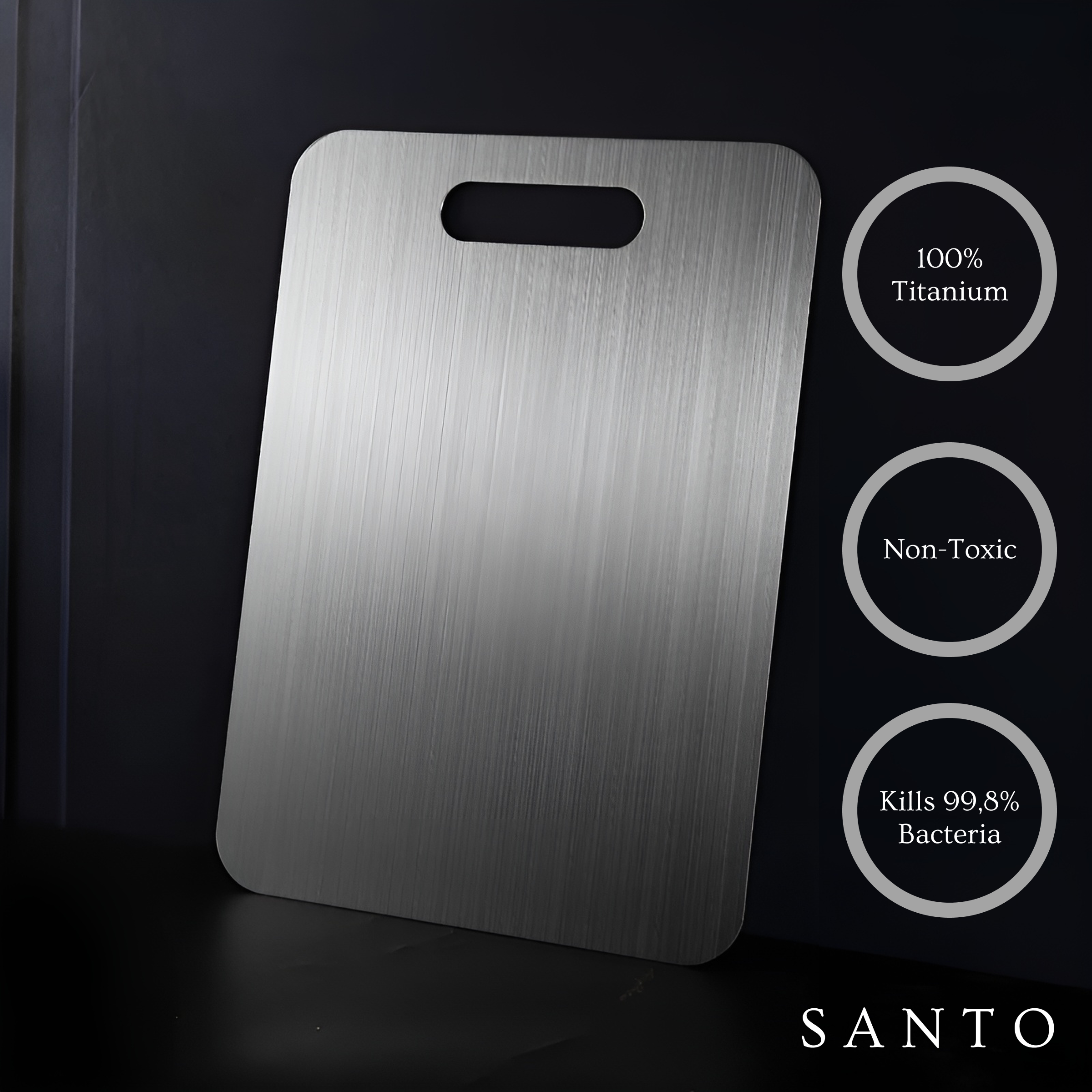 Santo Titanium Cutting Board