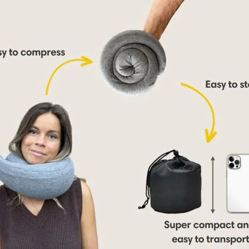 Santo Foam Travel Pillow